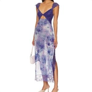 Free People Suddenly Fine Maxi Slip